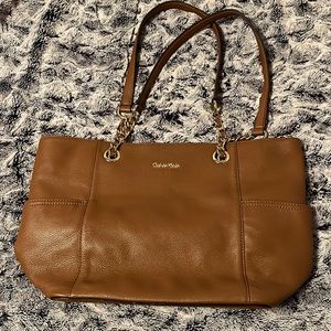 AUTHENTIC Calvin Klein leather bag